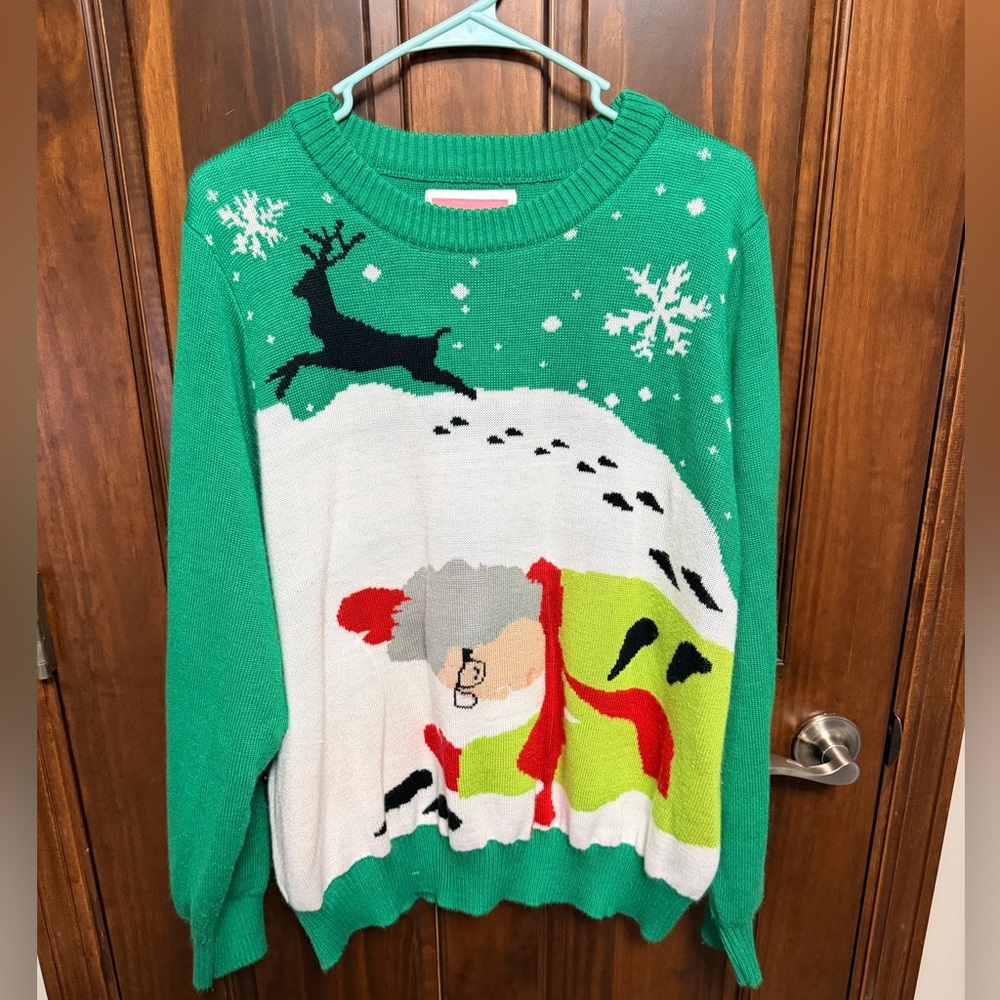 Tipsy Elves “Grandma got run over by a Reindeer” sweater